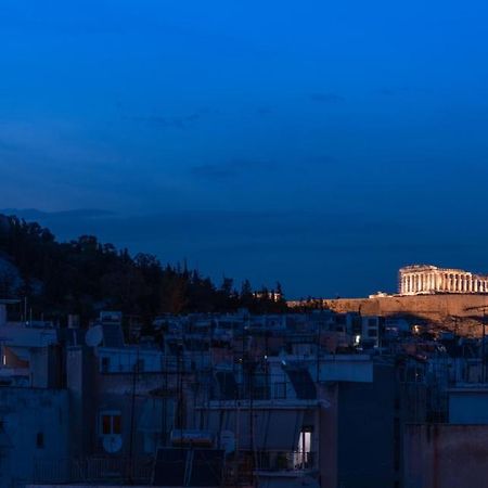 Topfloor Getaway Balcony&Hot Tub+Acropolis View Aten Exteriör bild